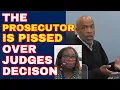 The Prosecutor Is PISSED With Judge Perkins For Dismissing Cases