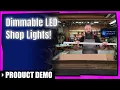 Dimmable Linkable T8 LED Shop Lights - 6 Pack 4 Feet 30 Watts Each 5000K Color