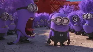 despicable me 2 evil minions attacks scene