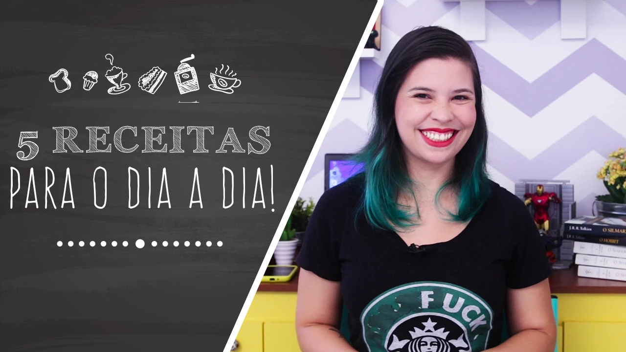 TAG: 5 RECEITAS PARA O DIA A DIA!