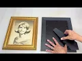 8x10 Gold Picture Frames Set of 2 Photo Frame for Wall or Tabletop Display