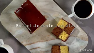Pastel de mole con elote | kiwilimón recetas