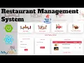 Restaurant Management System Project using Spring Boot React JS MySQL FullStack Java Application