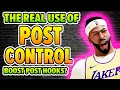 THE REAL USE OF POST CONTROL BOOSTS POST HOOKS NBA 2K21 NEXT GEN PS5