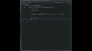 How To Swap Two Numbers Without Using A Third Variable In Java