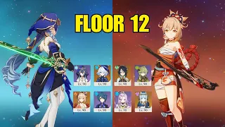 Layla Plunge C0 Yoimiya Lunar OverVape Genshin Impact 6 0 Spiral Abyss Floor 12