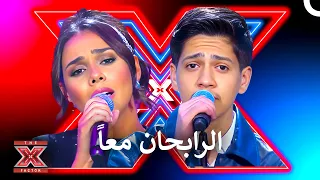 المسرح يهتز بسبب صوتهما   اكس فاكتور الموسم   دندنها