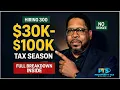 How to Make 30K- 100K During Tax Season as a Virtual Tax Preparer Full Breakdown