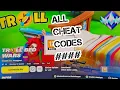 Fortnite - TROLL BED WARS ALL CHEAT CODES