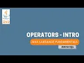 Operators Java Language Fundamentals Malayalam