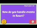 FullStack Factoids React 1 7