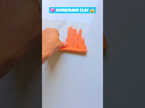 🤯HOMEMADE CLAY IN 10 Sec😍Doms Rubber Clay 🔥 #diy #clay #slime  #shorts #viralshorts #youtubeshorts