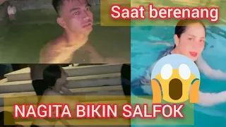 dimas ahmad ditantang berendam di air dingin ii netter malah salfok ke nagita 