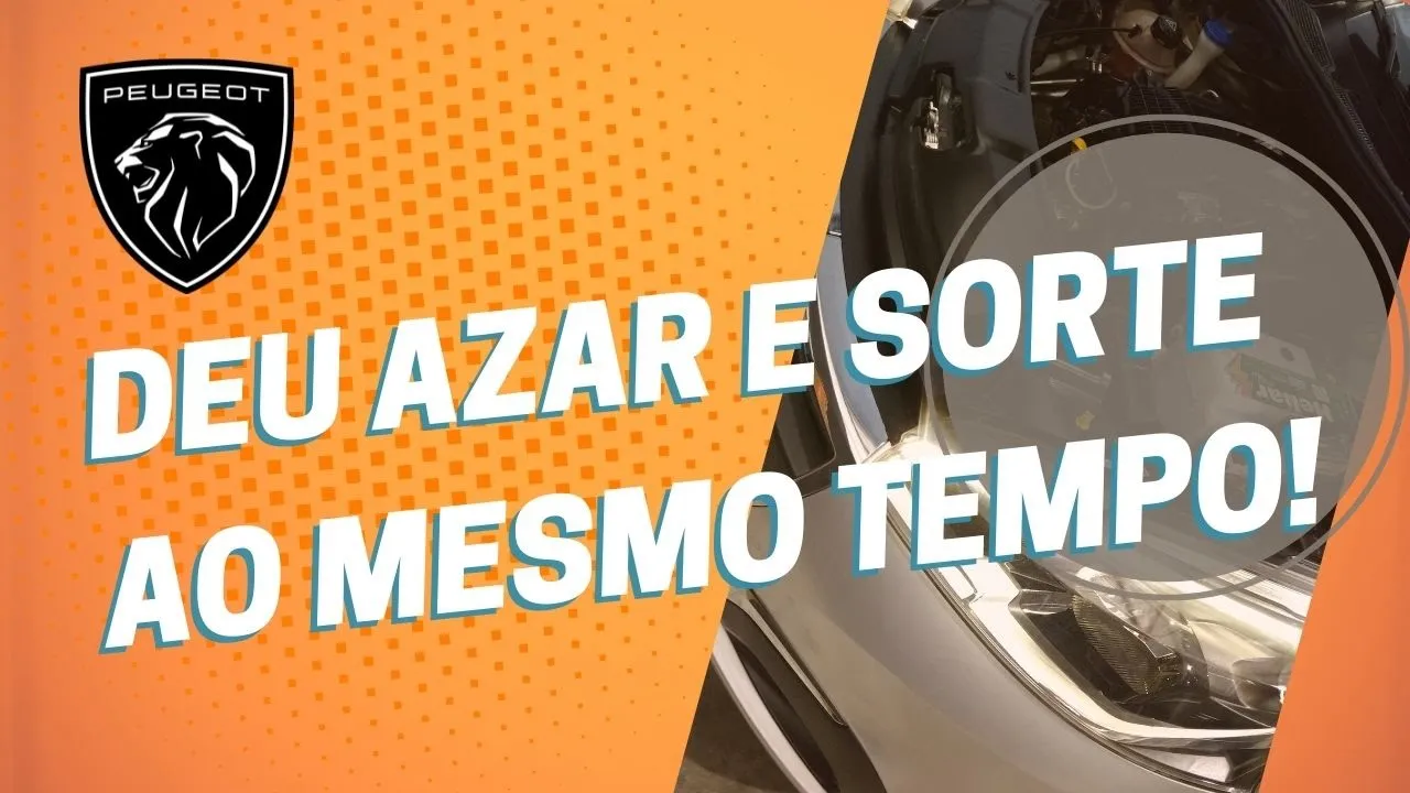 Peugeot 208 chegou de guincho, sorte ou azar eu não sei, saiu bom é o que importa
