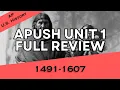 APUSH Unit 1 REVIEW Period 1 1491-1607