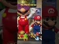 Showing my Mario set up in the game room