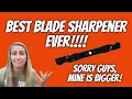 The Best Blade Sharpener Ever Oregon Burr King X400