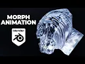 Morph animation in Blender