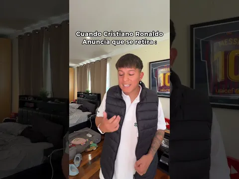 POV: Cuando Cristiano Ronaldo Anuncia Que Se Retira 😢🚀 Paul Ferrer #short