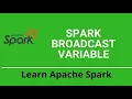 Spark BroadCast variable with example