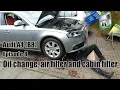 Audi A4 B8 repairs Episode 8 Oil and filter service