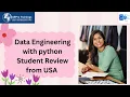 Data Engineering with Python Student Review from USA