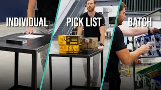 batch picking vs single order vs pick list see who wins
