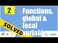 Bite Solution 2 Functions global and local variables Python mystery game