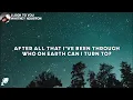 Whitney Houston - I Look to You (Lyrics)