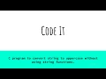 c program to convert uppercase characters to lowercase without using string functions