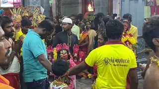 குலசை தசரா விழா காளி ஆட்டம் | Kulasai Dasara | #singlesfoodfactory 