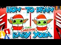 Download Lagu How To Draw Christmas Baby Yoda
