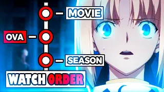 how to watch fate series in the right order