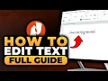How To Edit Text in Nitro PDF 100 WORKS NO Yapping To The Point FAST EASY