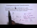 Equation Of Horizontal Reflection Transformation Square Root Function