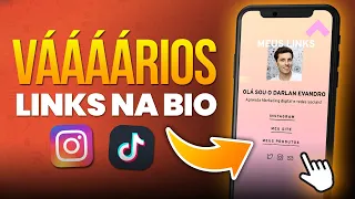 Como Inserir Vários links na Bio do Instagram ou TikTok? Crie um Site Grátis com o Milkshake App