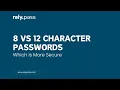 Why 12-Character Passwords Reign Supreme