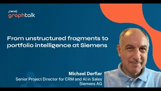 SIEMENS: From unstructured fragments to portfolio intelligence