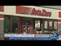 AutoZone security guard shot and struck thief s vehicle