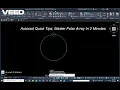 POLAR ARRAY TOOL AUTOCAD