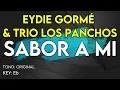 Lagu Eydie Gormé \u0026 Trio Los Panchos - Sabor A Mi - Karaoke Instrumental