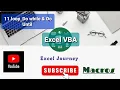 11 Excel VBA - Loops