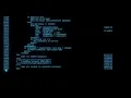 1H Long Relaxing Coding Screensaver Encrypted Programming Code VJ Loop no sound no music