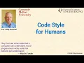 L04 01 Code Style for Humans Title