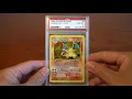 Complete Pokemon PSA 10 English unlimited base holo set Black flame ninetales