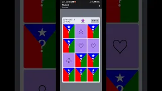 Memory game javascript