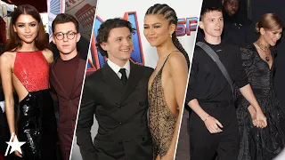 Zendaya & Tom Holland’s Relationship Lookback: From Co-Stars To ENGAGED