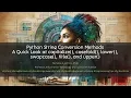 Python String Conversion Methods A Quick Look at capitalize casefold lower etc - 012825C01
