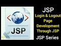 JSP Login Logout System
