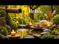 Lagu Relaxing Music + Bamboo Water Sounds 🌿 Insomnia Relief, Calm Anxiety \u0026 Depression, Deep Sleep